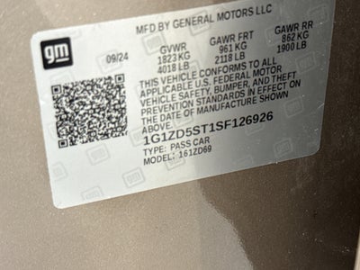 2025 Chevrolet Malibu 1LT