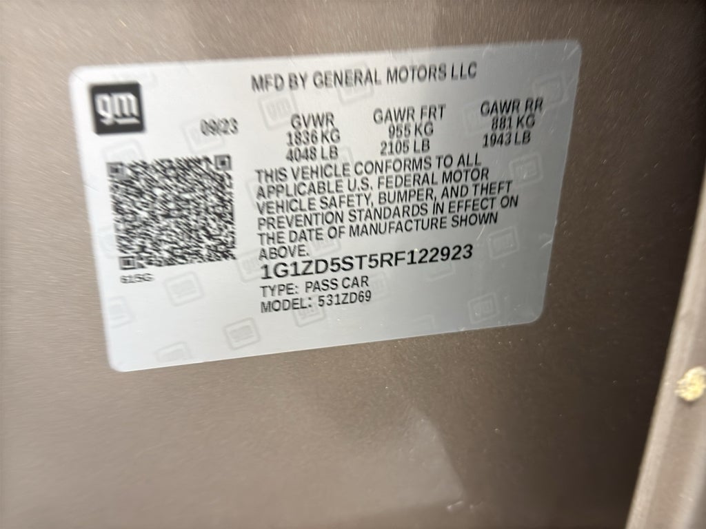 2024 Chevrolet Malibu 1LT