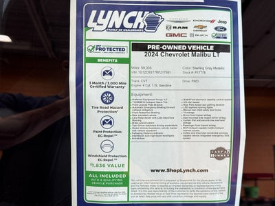 2024 Chevrolet Malibu 1LT