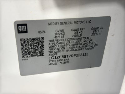 2024 Chevrolet Malibu 2LT