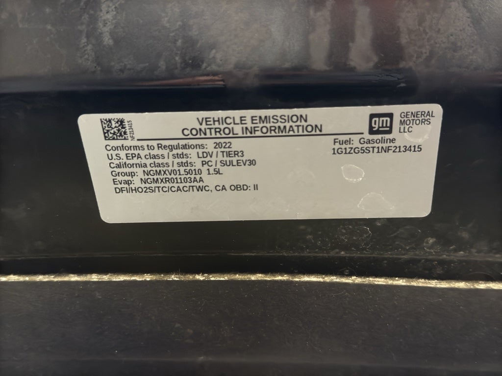 2022 Chevrolet Malibu RS