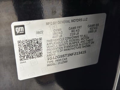 2022 Chevrolet Malibu RS