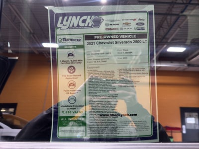 2021 Chevrolet Silverado 2500 HD LT