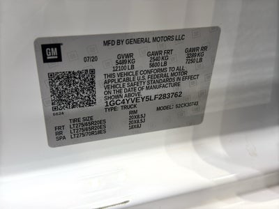 2020 Chevrolet Silverado 3500 HD High Country