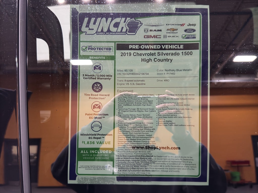 2019 Chevrolet Silverado 1500 High Country