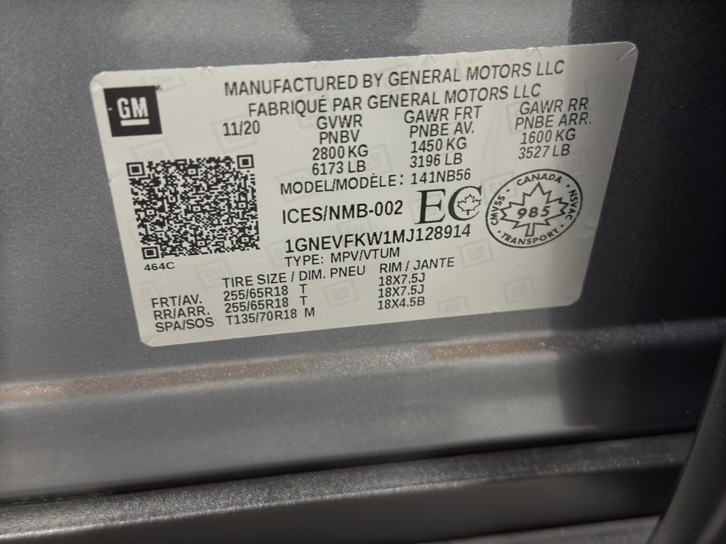 2021 Chevrolet Traverse LS