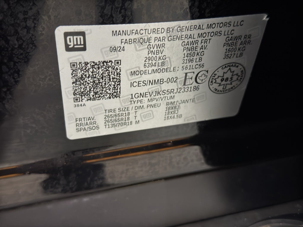 2024 Chevrolet Traverse Z71