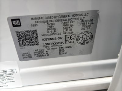 2023 Chevrolet Traverse Premier