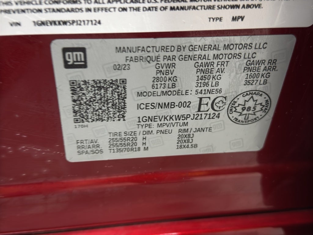 2023 Chevrolet Traverse Premier