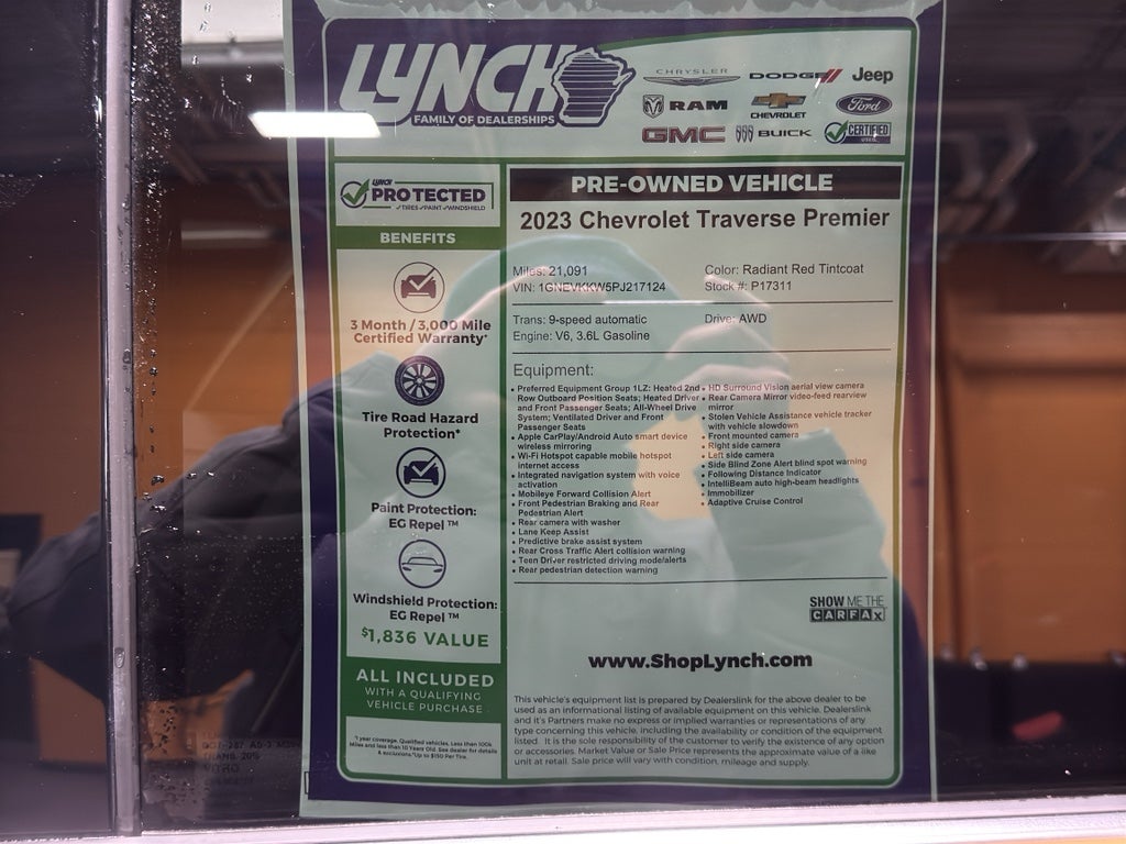 2023 Chevrolet Traverse Premier