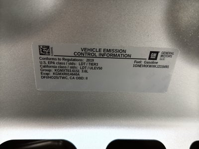 2019 Chevrolet Traverse Premier