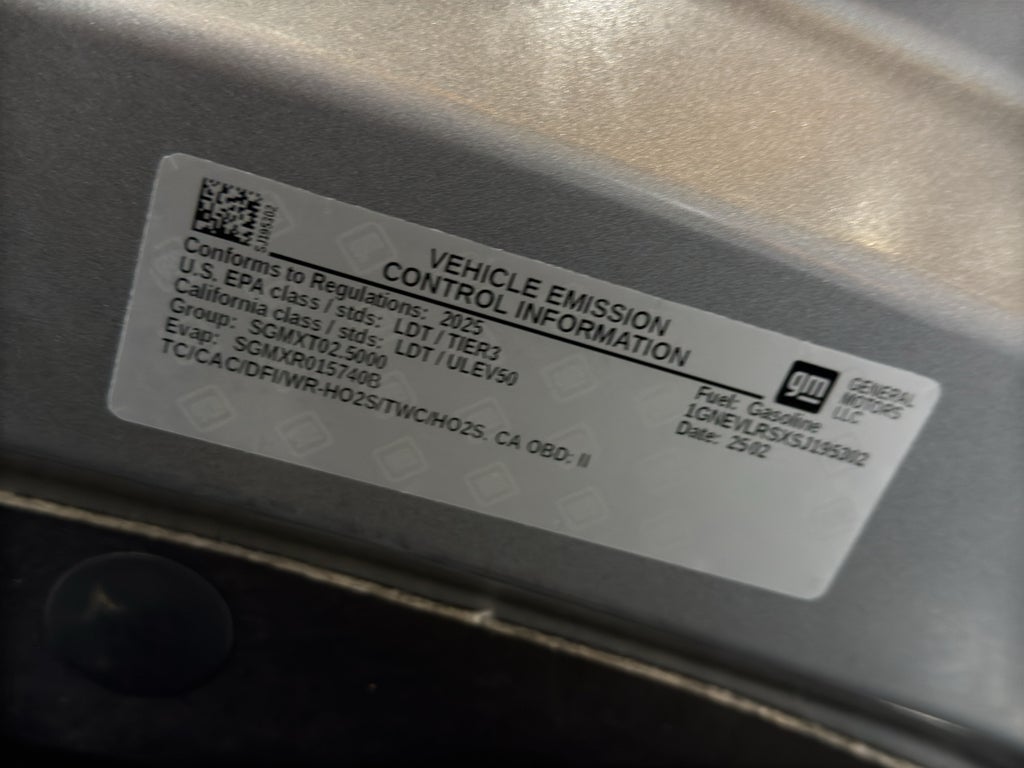 2025 Chevrolet Traverse RS