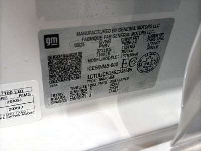 2025 GMC Sierra 1500 Elevation