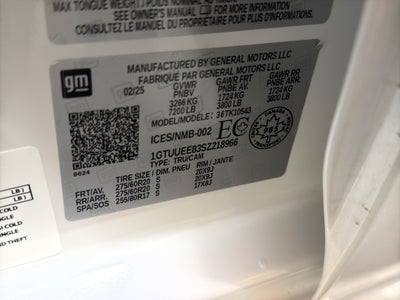 2025 GMC Sierra 1500 AT4