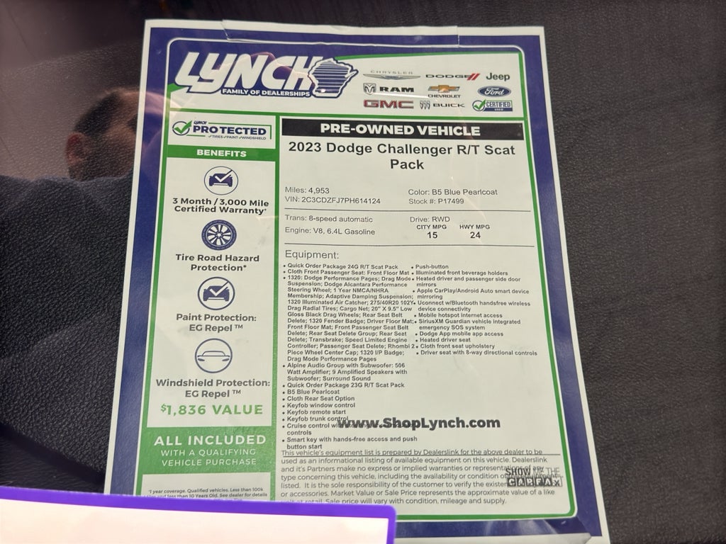 2023 Dodge Challenger R/T Scat Pack