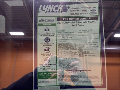 2025 Chevrolet Silverado 1500 LT Trail Boss