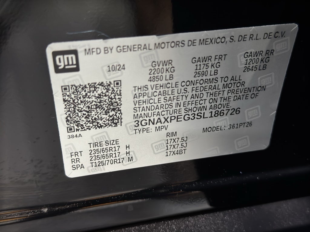 2025 Chevrolet Equinox LT