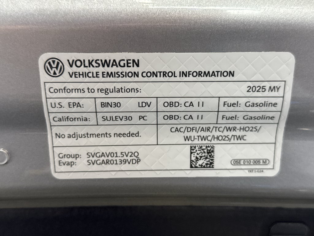 2025 Volkswagen Jetta SE