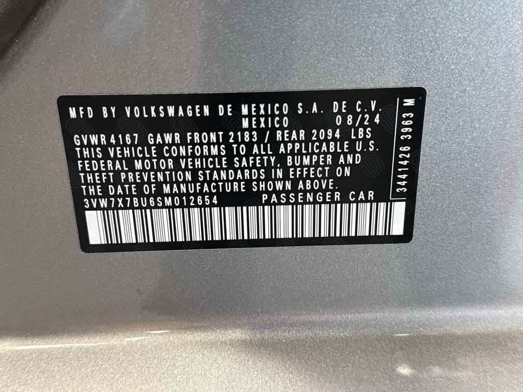2025 Volkswagen Jetta SE