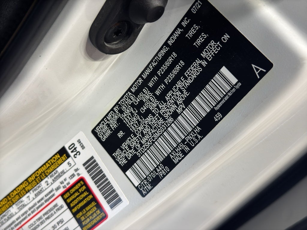 2021 Toyota Sienna Limited