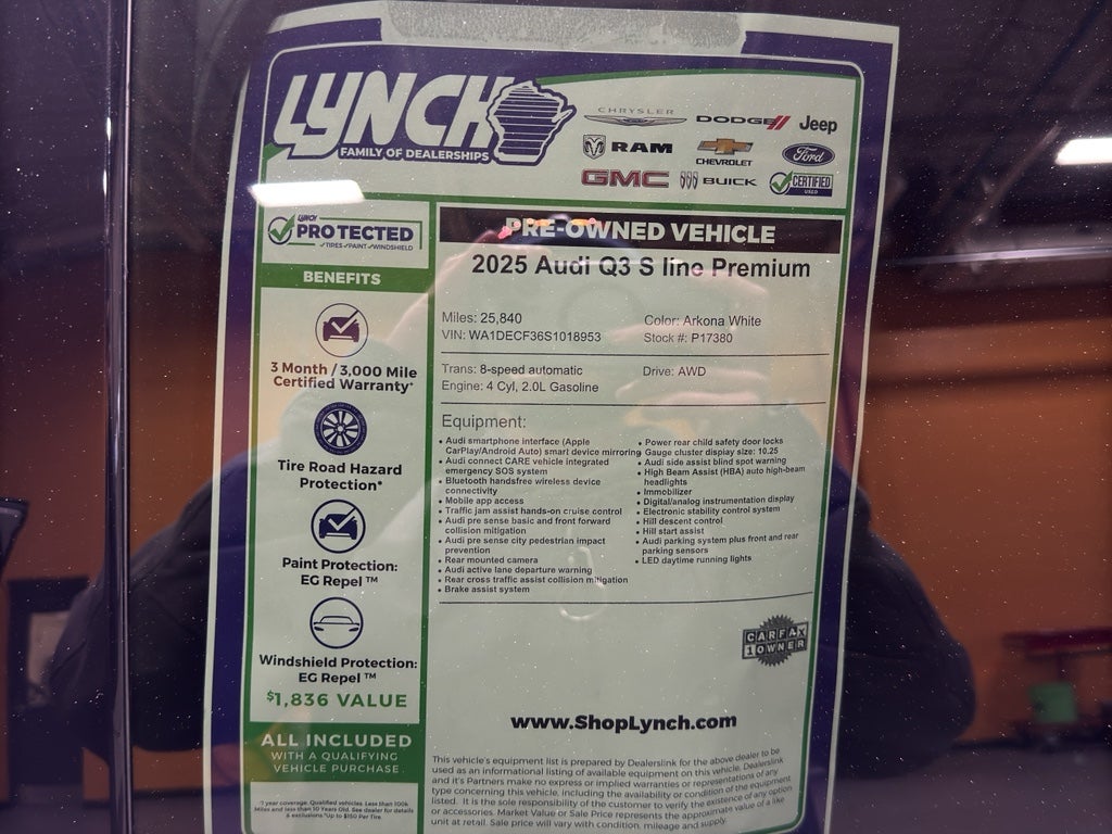 2025 Audi Q3 S line Premium