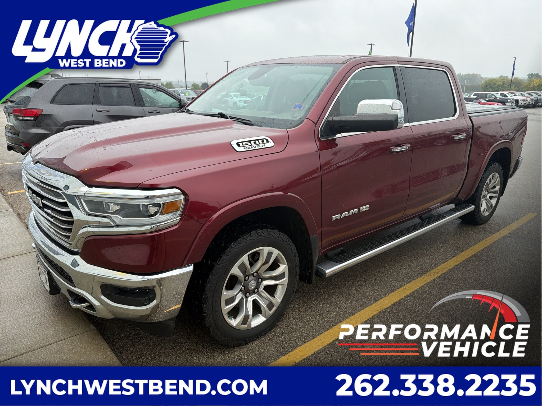 2019 RAM 1500 Longhorn Crew Cab 4x4 5'7" Box