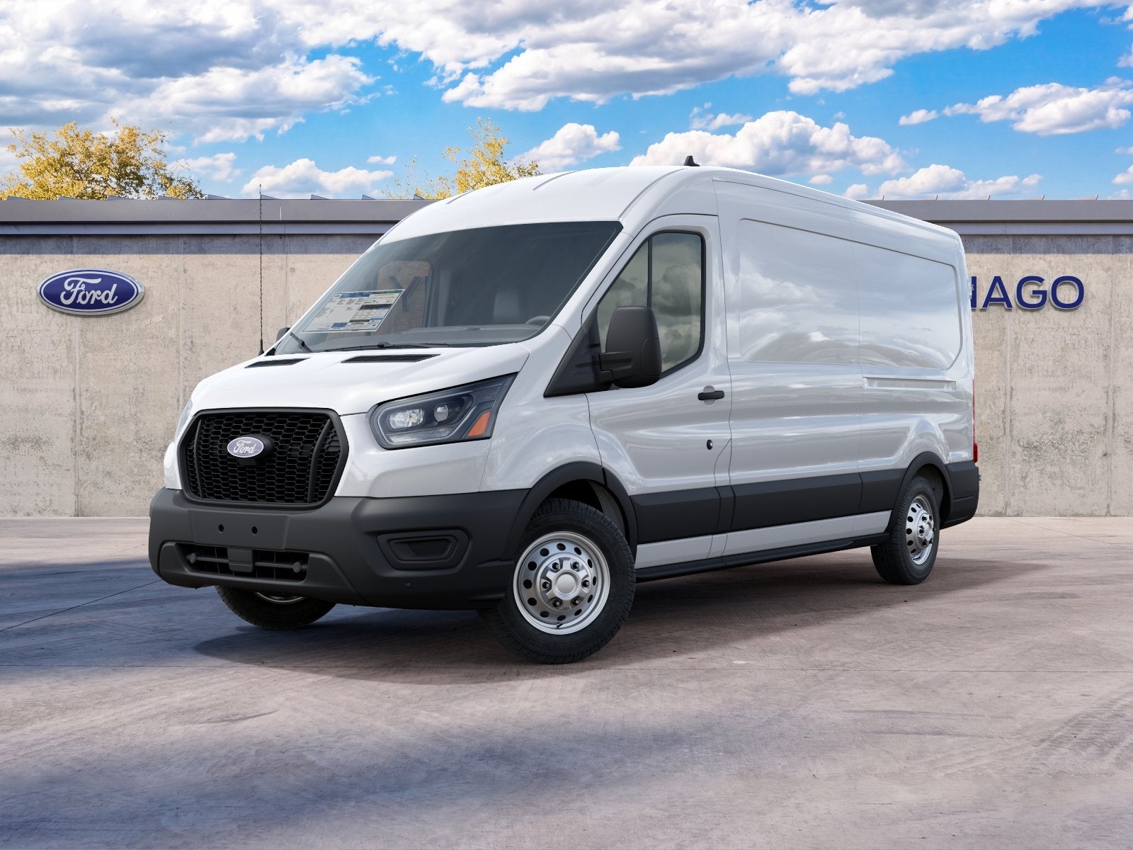 2027 Ford Transit Cargo Van T-250 148" Med Rf 9150 GVWR AWD
