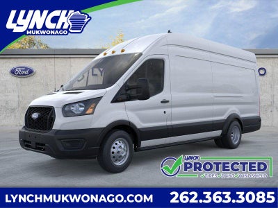 2026 Ford Transit Cargo Van T-350 HD 148" EL Hi Rf 11000 GVWR DRW AWD