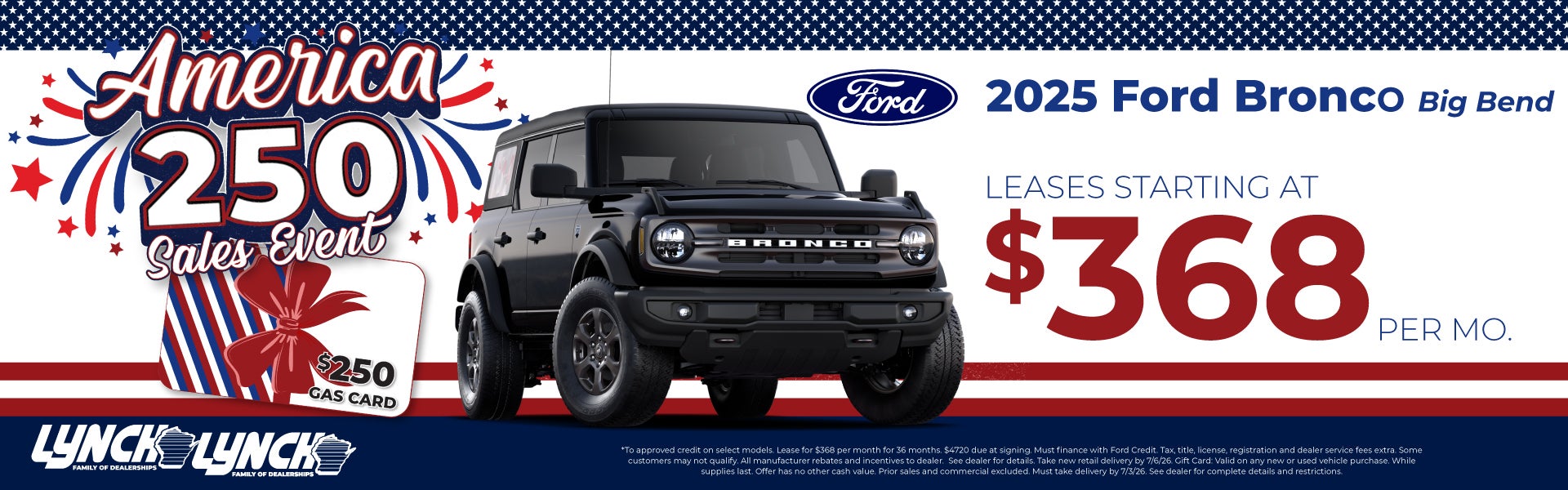Lynch Ford Bronco Spring Savings