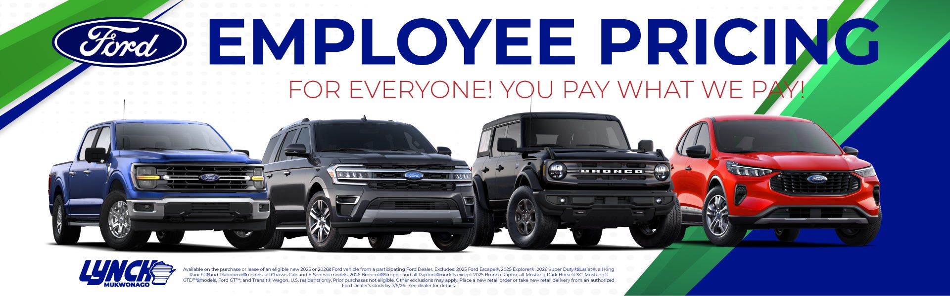 Lynch Ford Employee Pricing