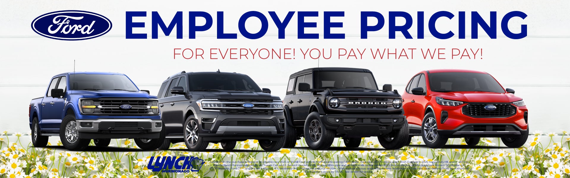 Lynch Ford Employee Pricing