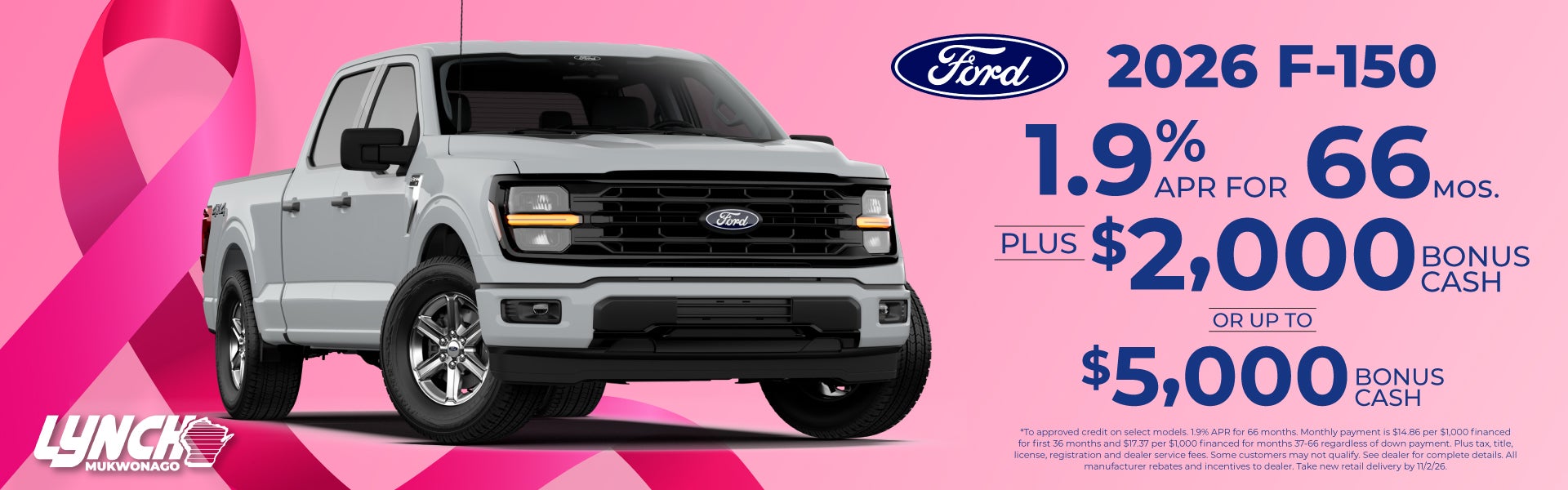 Ford Mukwonago F150 Offer