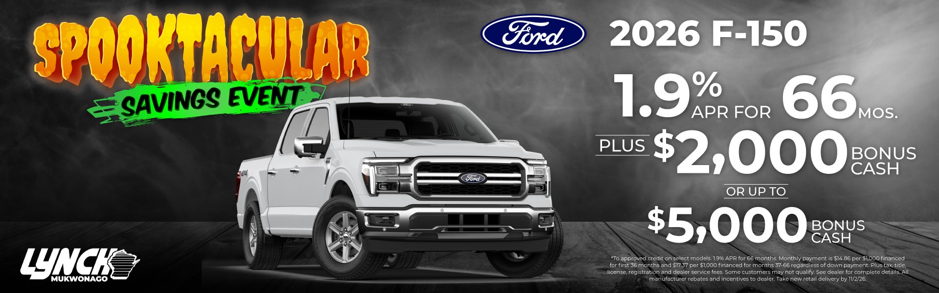 Ford Mukwonago F150 Offer