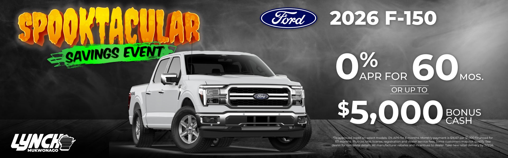 Ford Mukwonago F150 Offer