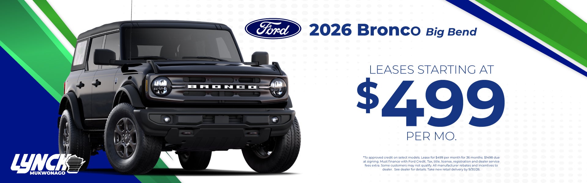 Lynch Ford Bronco Offer